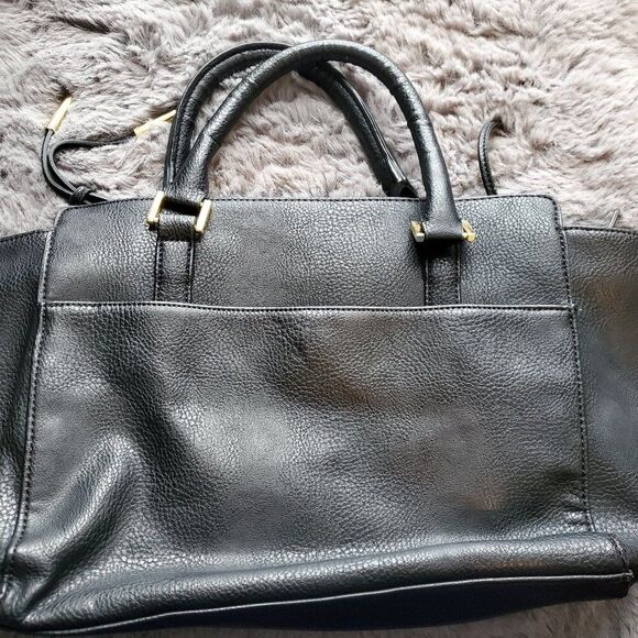 Leather Carlos Santana Bow Purse - Picture 5 of 9